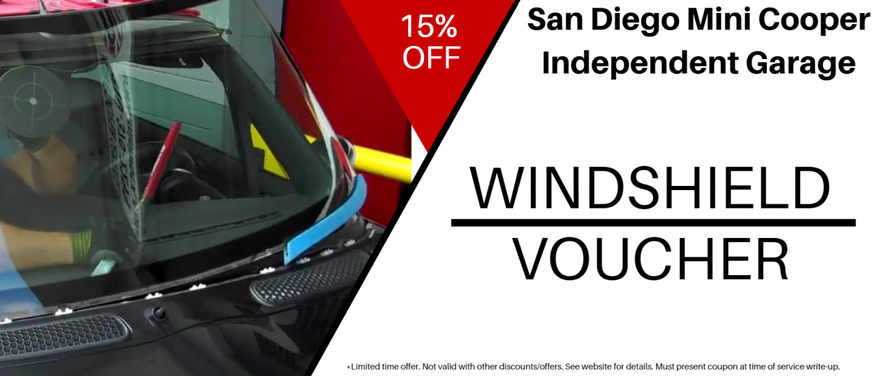 Windshield San Diego Mini Cooper Independent Garage